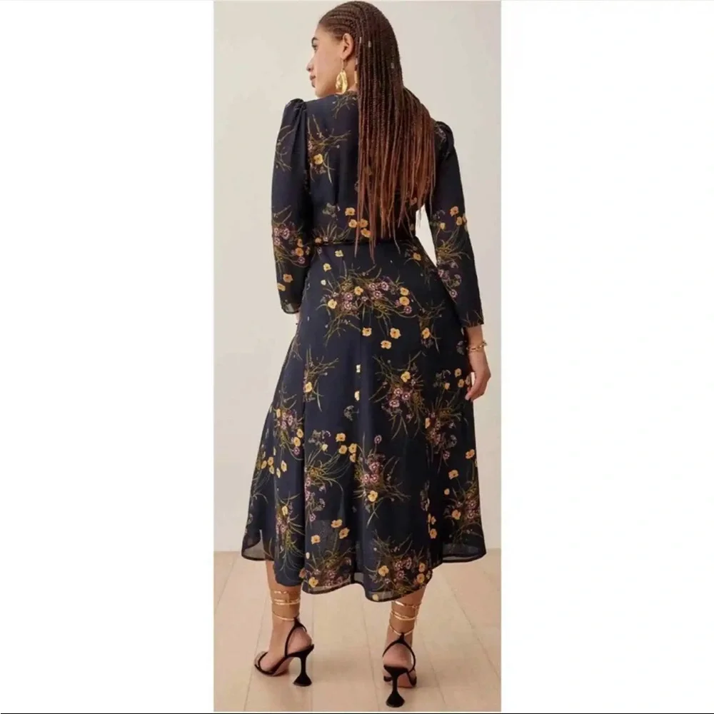 Reformation Melba Dress in Mademoiselle XS - Picture 3 of 8